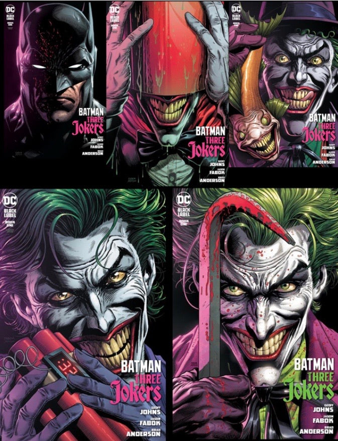 Batman Three Jokers #1,2,3 15 Book Set – Exchange Collectibles