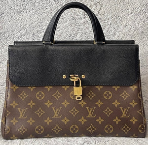 Louis Vuitton Venus Noir Black Handbag SR1156