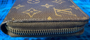Louis Vuitton Monogram Zippy Zip Around Long Wallet