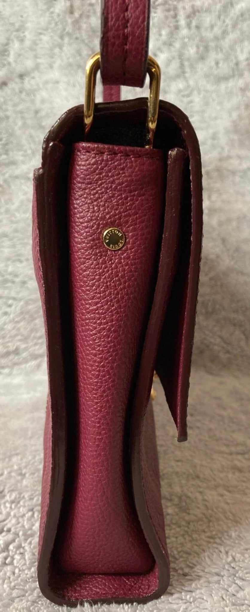 Louis Vuitton Fascinante Aurore Purple / Burgundy Monogram Empreinte 3-Way Bag