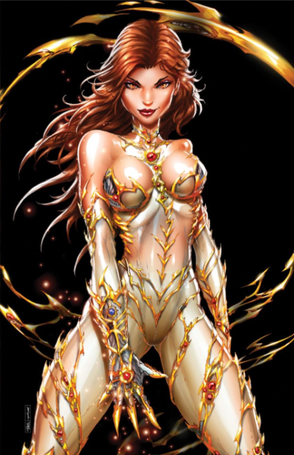 Witchblade #2 Jamie Tyndall Black Virgin