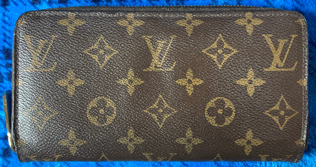 Louis Vuitton Monogram Zippy Zip Around Long Wallet