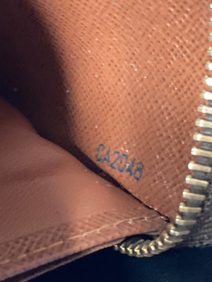 Louis Vuitton Monogram Zippy Zip Around Long Wallet