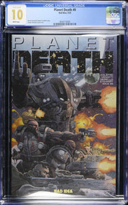 Planet Death #0 Cover A Tomas Giorello CGC 10.0