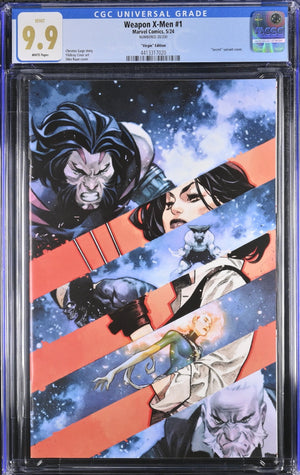 Weapon X-Men #1 Dike Ruan Virgin CGC 9.9