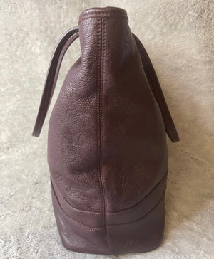 Louis Vuitton Citadine GM Purple Empreinte Leather Shoulder Bag TJ3171