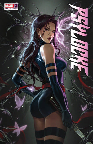 Psylocke #1 Letrix Virgin & Trade Set