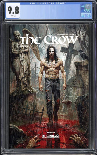 アメコミリーフ Crow: Dead Time #1 CGC 9.8 サイン入り The Crow Dead Time #1 Rudy AO Secret Variant Trade Dress CGC 9.8