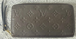 Louis Vuitton Zippy Wallet Brown Empreinte Leather SP3195