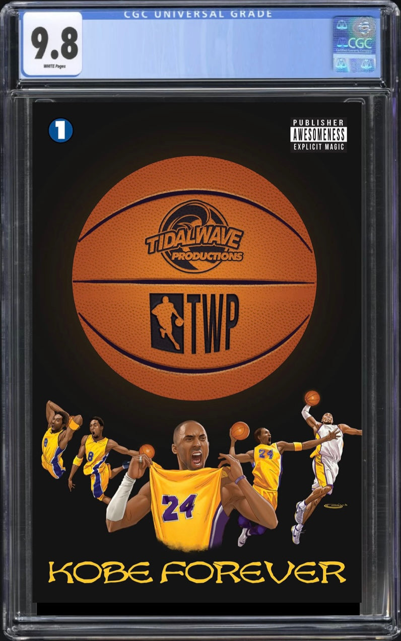 Tribute : Kobe Bryant #1 Trade Dress WU-TANG Homage CGC 9.8