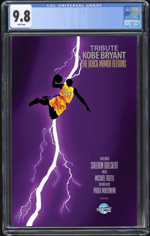 Tribute : Kobe Bryant #1 Trade Dress CGC 9.8