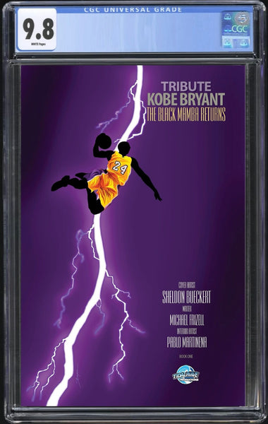 Tribute : Kobe Bryant #1 Trade Dress CGC 9.8 – Exchange Collectibles