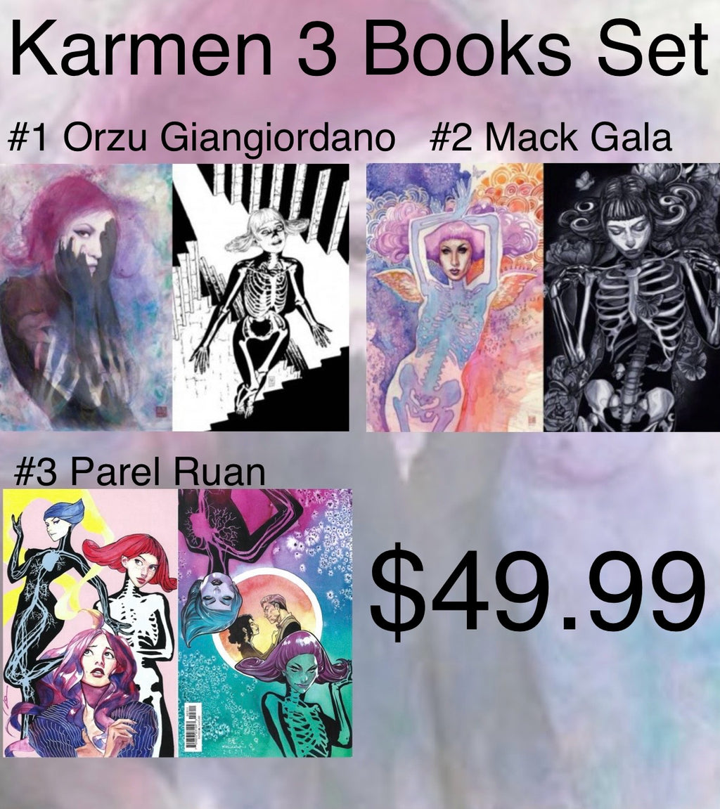 Karmen 1-3 Three Book Set LTD 400