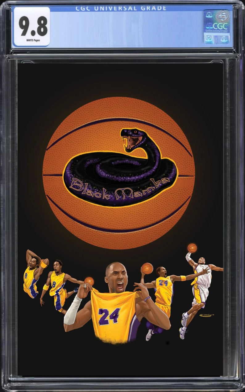 Tribute : Kobe Bryant #1 Virgin WU-TANG Homage CGC 9.8