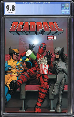Deadpool #1 Mayhew Trade Dress CGC 9.8