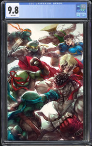 TMNT VS Street Fighter #1 Ivan Tao Virgin CGC 9.8