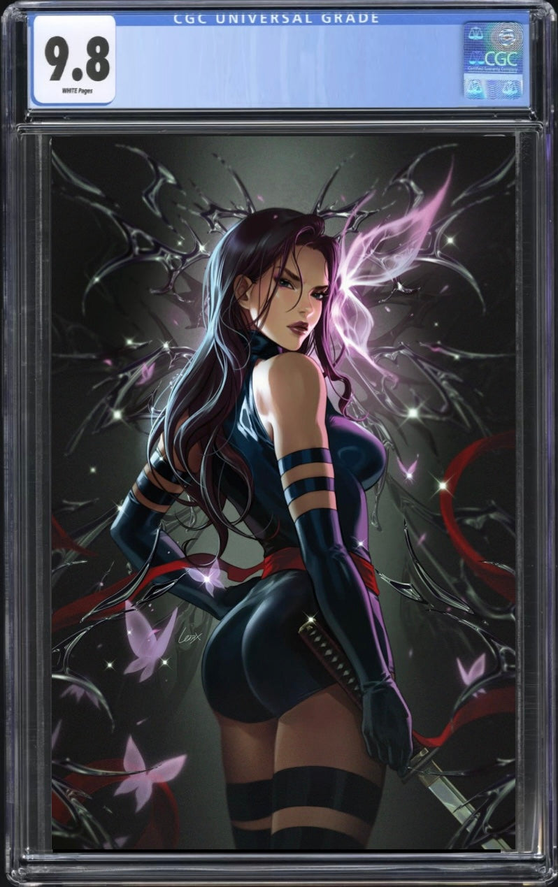 Psylocke #1 Letrix Virgin CGC 9.8