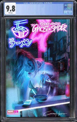 Spider-Gwen Ghost Spider #1 Greg Horn Trade Dress CGC 9.8