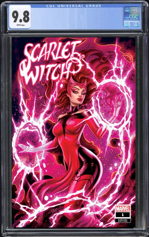 Scarlet Witch #1 Dawn McTeigue Trade Dress CGC 9.8