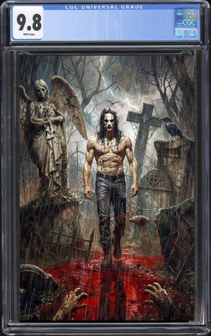 The Crow Dead Time #1 Rudy AO Secret Variant Virgin CGC 9.8