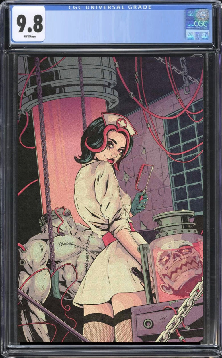 Hello Halloween #1 FLOPS Glow in the Dark / GITD CGC 9.8