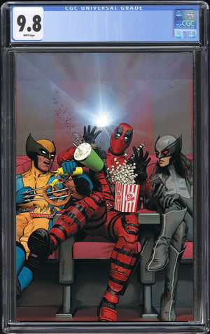 Deadpool #1 Mayhew Virgin CGC 9.8