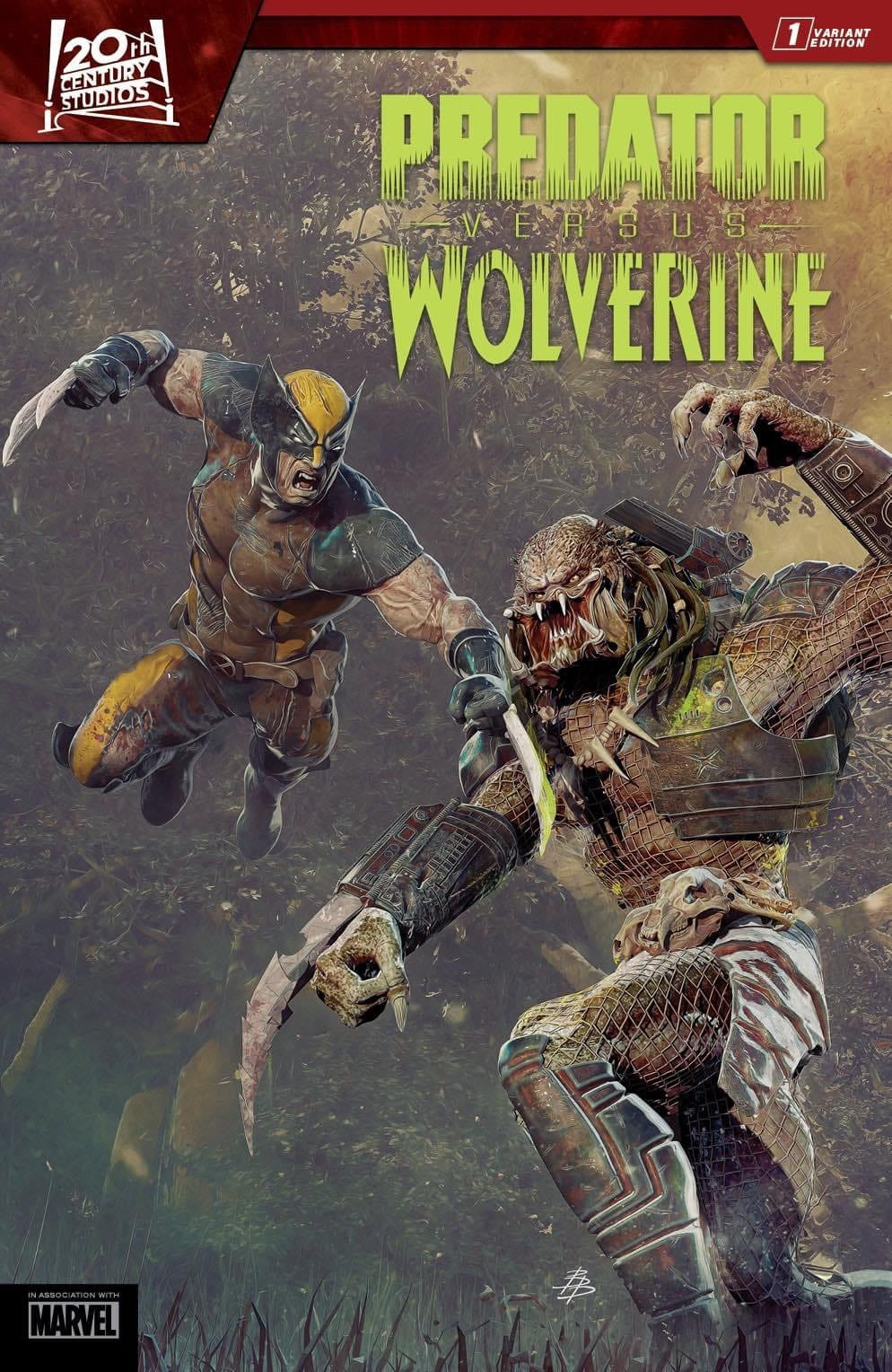 Predator Vs. Wolverine #1 Bjorn Barends