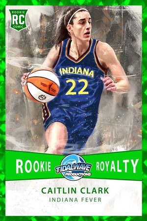 Female Force : Caitlin Clark #1 Foil Emerald Green #/20