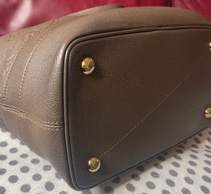 Louis Vuitton Citadine PM Brown Empreinte Leather Shoulder Bag SR0997