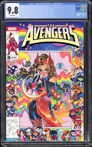 Avengers #1 Rain Gonzales Trade Tress CGC 9.8