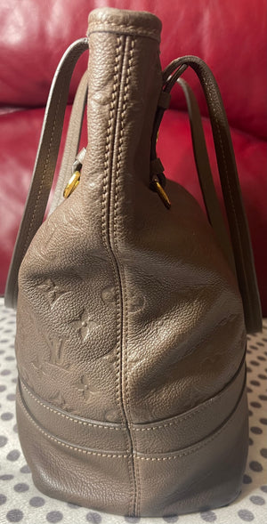 Louis Vuitton Citadine PM Brown Empreinte Leather Shoulder Bag SR0997
