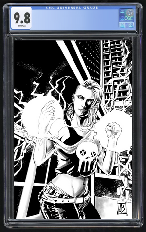 Achillies Inc #2 Silvio DB B&W Variant CGC 9.8