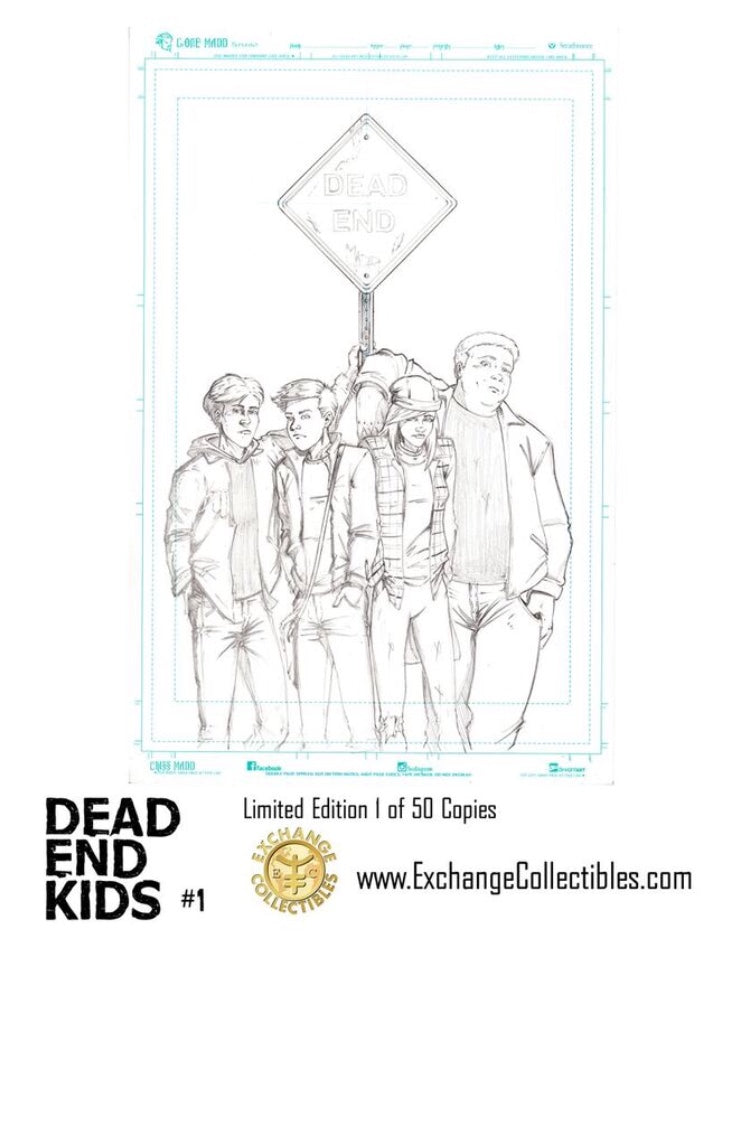 Dead End Kids 1 B&W Virgin CGC 9.8