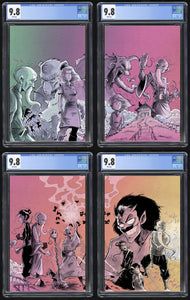 Samurai Grandpa 1-4, CGC 9.8 - Connecting Variants, Virgin
