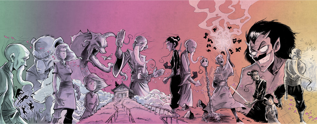 Samurai Grandpa 1-4 Connecting Variants, Virgin