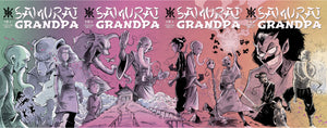 Samurai Grandpa 1-4, CGC 9.8 - Connecting Variants, Trade Dress