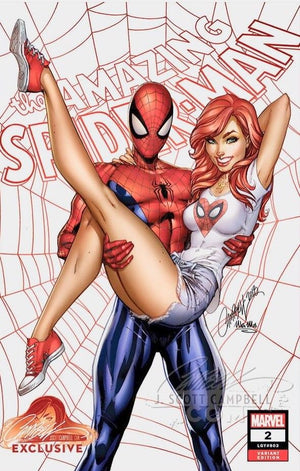 Amazing Spider-Man #2 J. Scott Campbell Exclusive Set of 4 UNSIGNED!