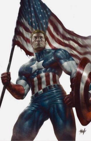 Captain America 1 PARRILLO VIRGIN SDCC VARIANT!