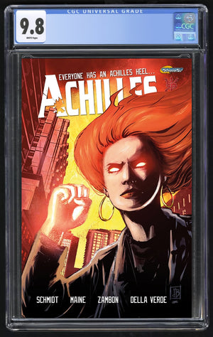 Achilles Inc #3 Trade Dress, CGC 9.8