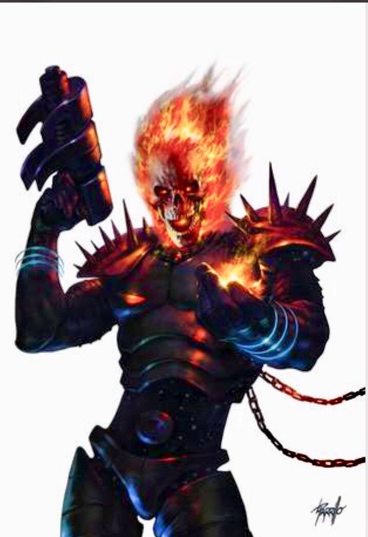 Cosmic Ghost Rider 1 PARRILLO VIRGIN SDCC VARIANT!