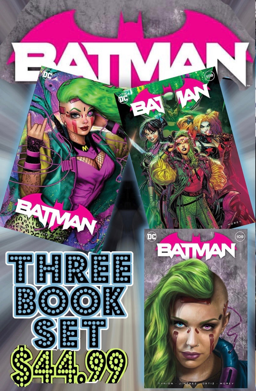 Batman 108 3 Book Trade Dress set