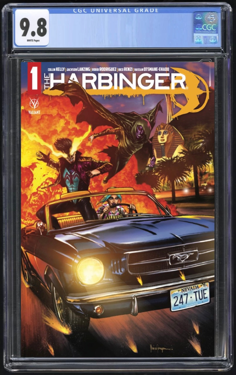 Harbinger 1 Mico Suayan Trade Dress CGC 9.8