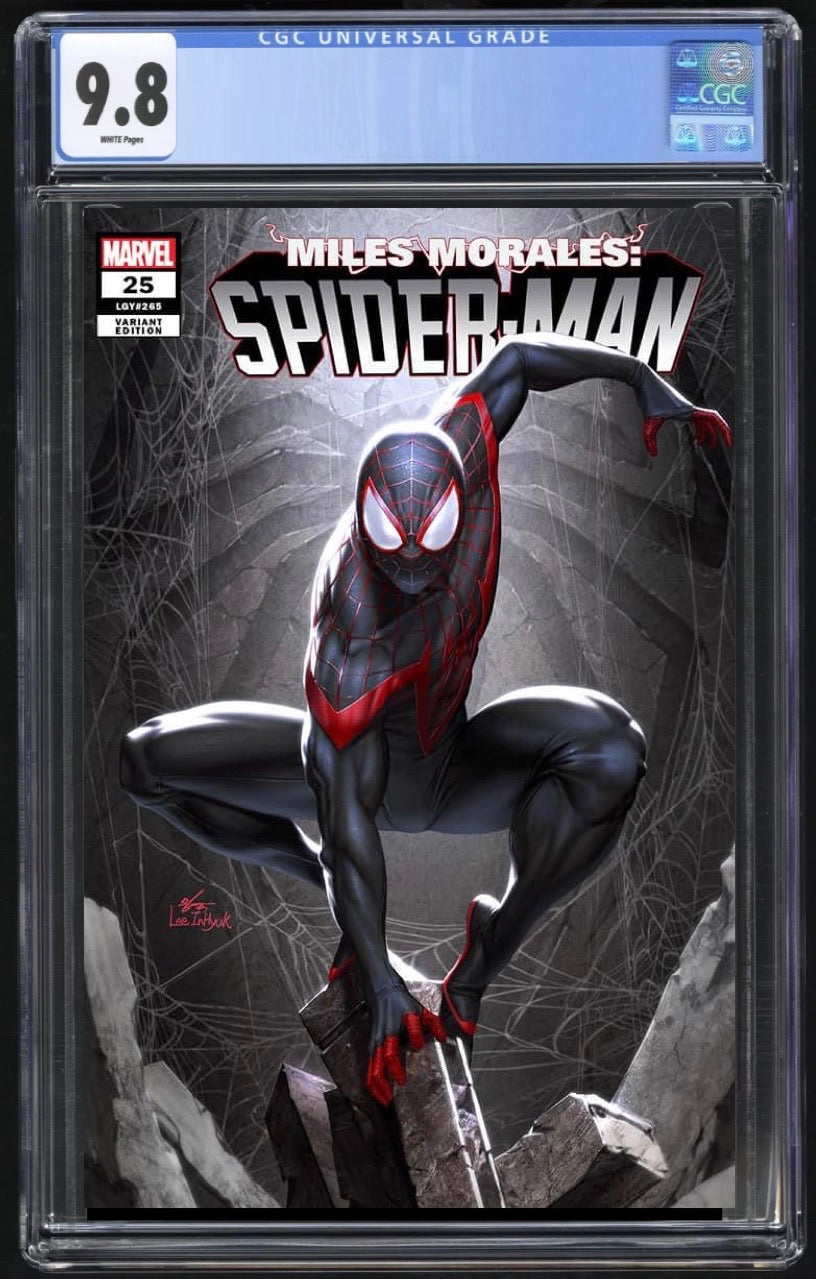 Miles Morales 25 Inhyuk Lee Trade Dress CGC 9.8