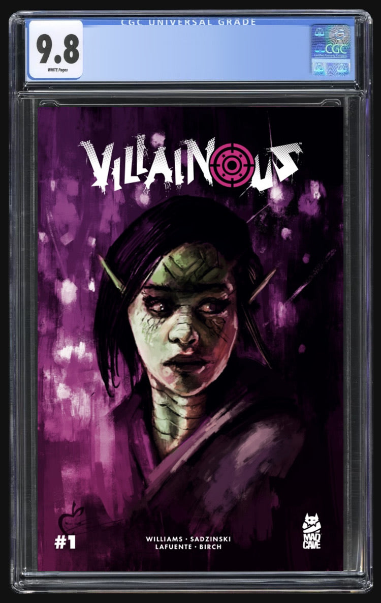 Villainous 1 Salinas Trade CGC 9.8
