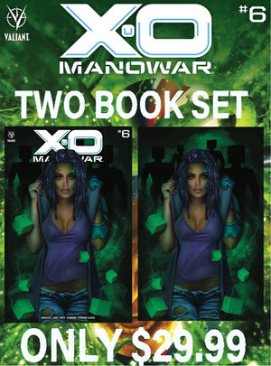 X-O Manowar #6 Piper Rudich 2 Book Set