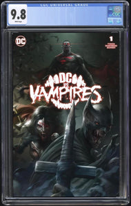 DC Vs Vampires #1 Mattina Trade CGC 9.8