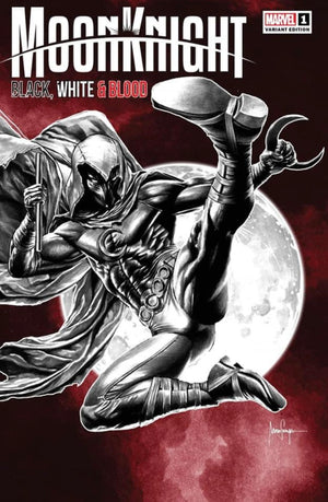Moon Knight Black White Blood #1 Suayan Two Book Set