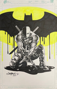 Deathstroke “Yellow Bat” by Jimbo Salgado 2020