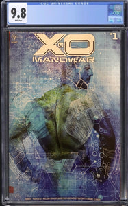 X-O Manowar #1 Zu Orzu Trade CGC 9.8