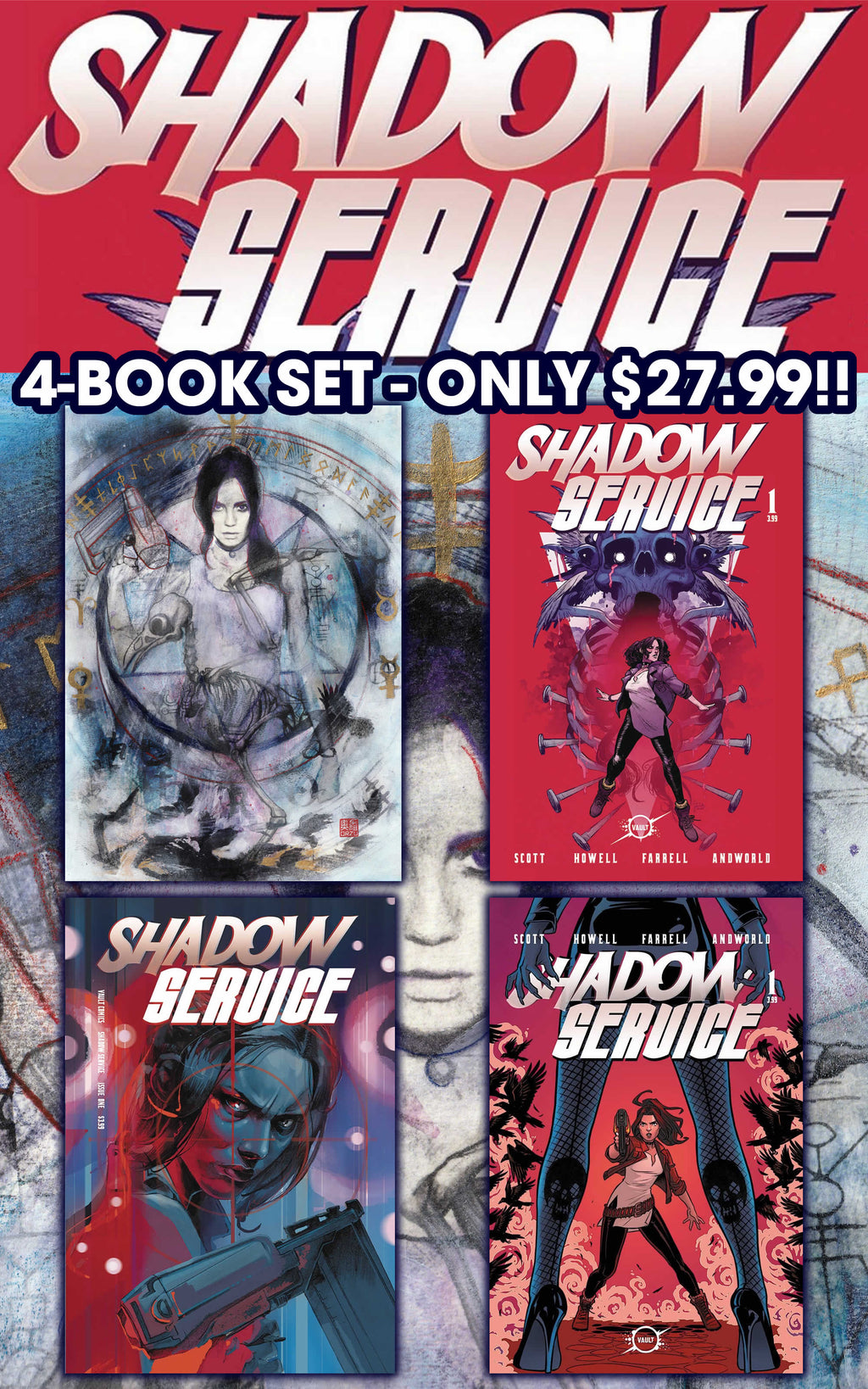 Shadow Service #1 4 Book Set
